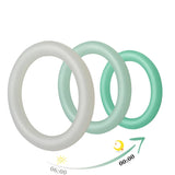 Cockring Silicone Phosphorescent (Pack de 2)