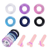 Set de 5 Anneaux Pénien en Silicone