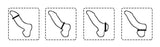 Cockring Silicone Bicolore Nocturne (Pack de 2)