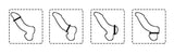 Cockring Silicone Blanc Ajusté (Pack de 3 tailles)