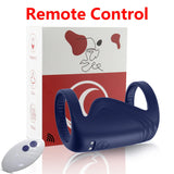 Cockring Vibrant Connecté Training – Bleu