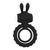 Cockring Vibrant Lapin Noir