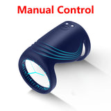 Cockring Vibrant Connecté Training – Bleu
