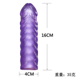 Gaine Cockring Extender Souple+ - Violet passion