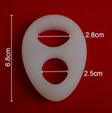 Cockring Double Silicone Épaisseur Max