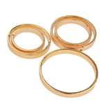 Cockring Métal Doré Éclat