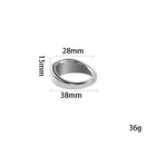 Cockring Métal CurveSteel 5 Tailles