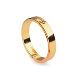 Cockring Métal Doré Éclat