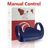 Cockring Vibrant Connecté Training – Bleu