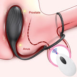 Cockring Plug Vibrant Prostatique