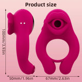 Cockring Vibrant Succion Duo