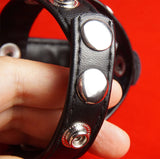 Cockring Cuir Ball Splitter