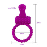 Cockring Vibrant Souple Coloré