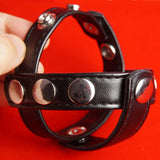 Cockring Cuir Ball Splitter