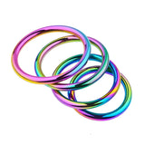 Cockring Métal RainbowSteel