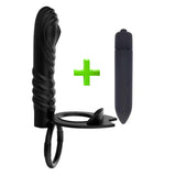 Cockring Plug Vibrant 3-en-1