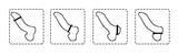 Cockring Silicone Bicolore Puissant (Pack de 2)