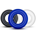 Cockring Silicone Triple Anneau (Pack de 3)
