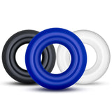 Cockring Silicone Triple Anneau (Pack de 3)