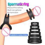 Cockring Double Silicone Intégral