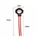 Cockring Réglable Rouge Tension