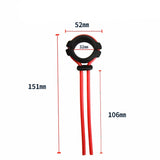 Cockring Réglable Rouge Tension