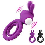 Cockring Vibrant Lapin Violet