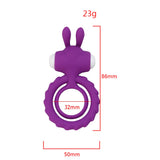 Cockring Vibrant Lapin Violet
